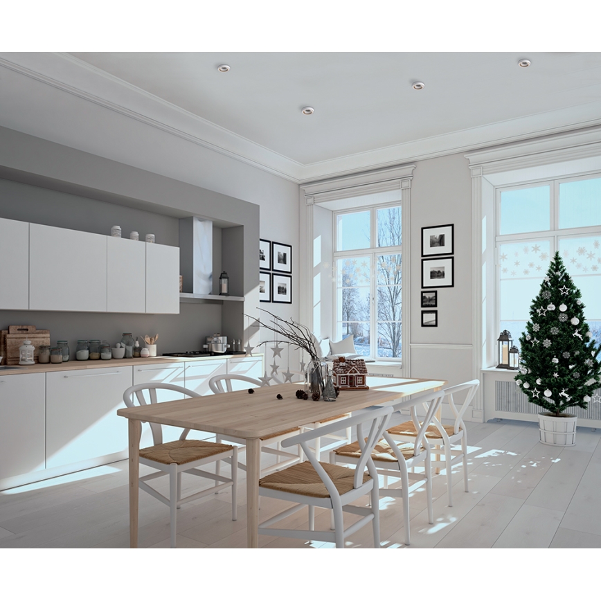 Recessed light ELICEO GU10/10W white/gold