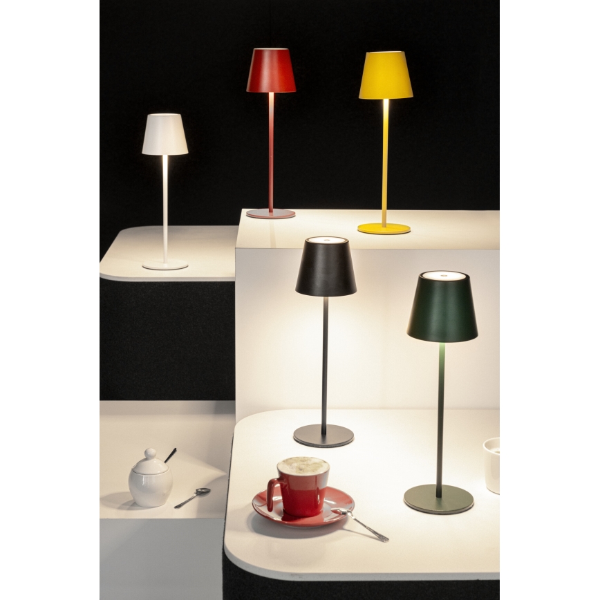 LED Dimmable rechargeable table lamp INITA LED/1,2W/1800 mAh IP54 white
