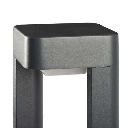 PEVO outdoor wall light, 1x GX53/11W/230V, IP44, anthracite