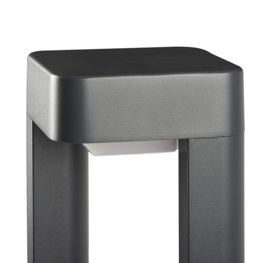 PEVO outdoor wall light, 1x GX53/11W/230V, IP44, anthracite