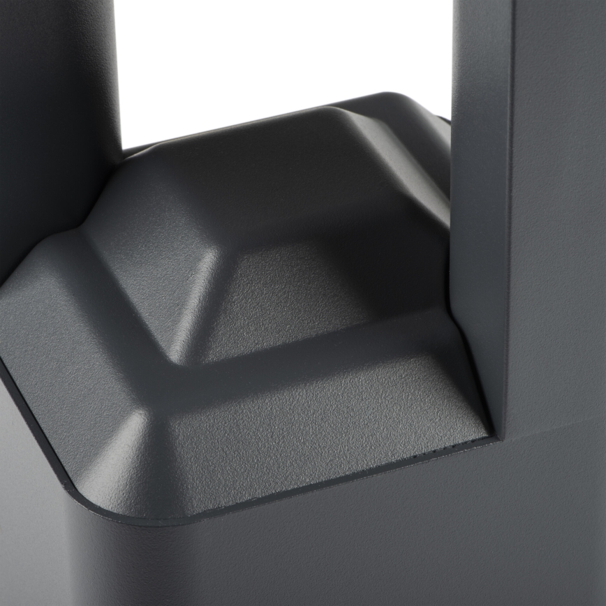 PEVO outdoor wall light, 1x GX53/11W/230V, IP44, anthracite