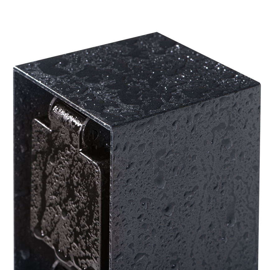 Outdoor socket column DASTO 2Z Type E 230V IP44 anthracite