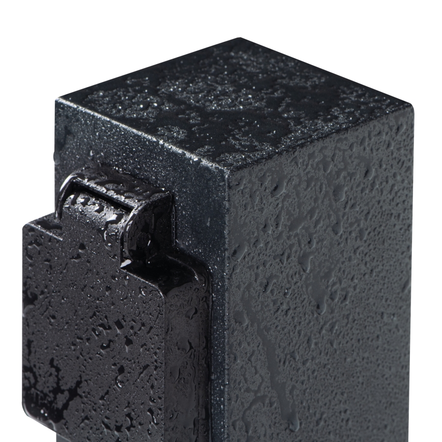 Outdoor socket column NASTO 2Z Type E 230V IP44 anthracite