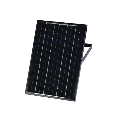 LED Dimmable floodlight with a solar panel and dusk sensor LED/10W/10000 mAh 3,2V IP65 + remote control