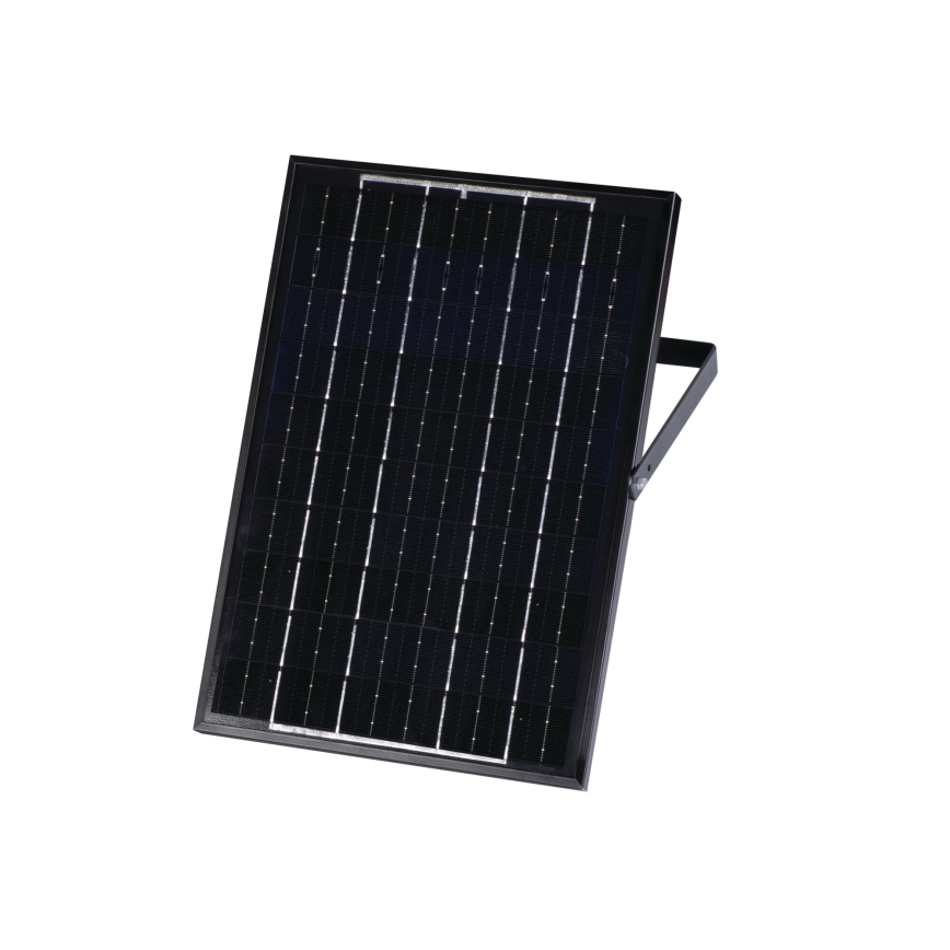 LED Dimmable floodlight with a solar panel and dusk sensor LED/10W/10000 mAh 3,2V IP65 + remote control