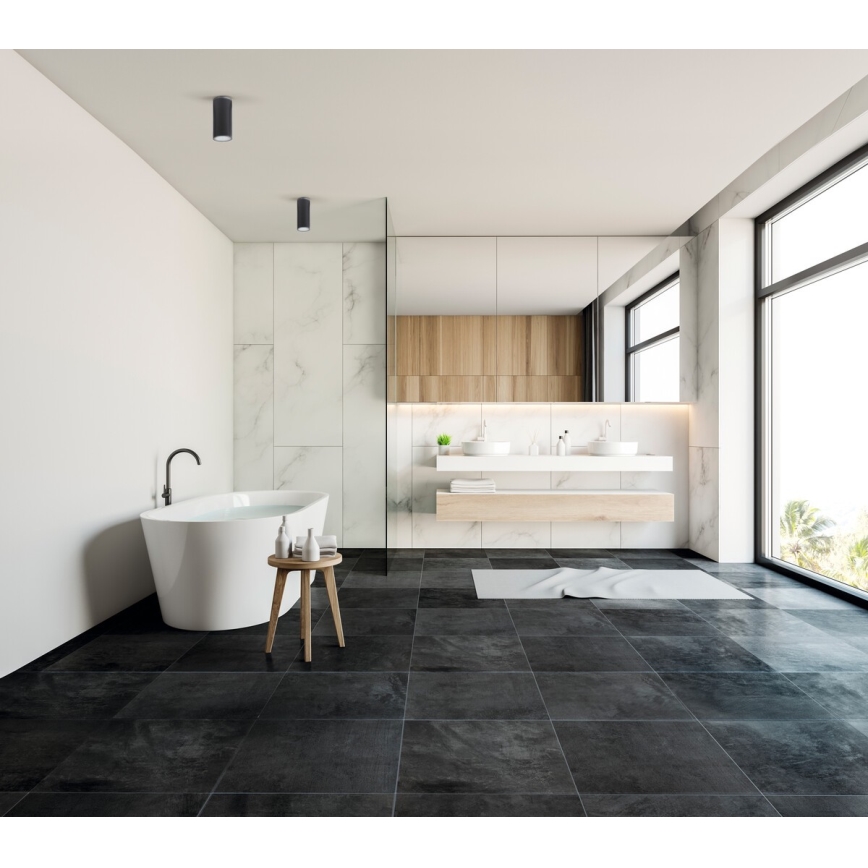 Bathroom spotlight AQILO 1xE14/10W/230V IP65 anthracite