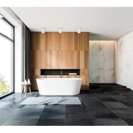 Bathroom spotlight AQILO 1xE27/20W/230V IP65 white