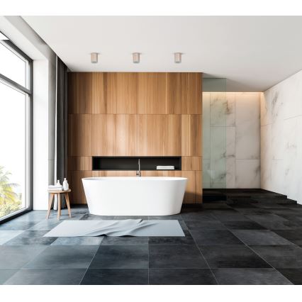 Bathroom spotlight AQILO 1xGU10/7W/230V IP65 beige