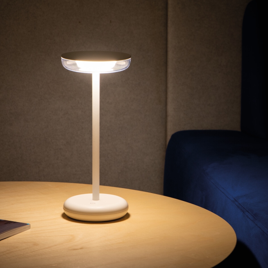 Kanlux 37310 - LED Dimmable rechargeable lamp FLUXY LED/1,7W/1800 mAh IP44 white