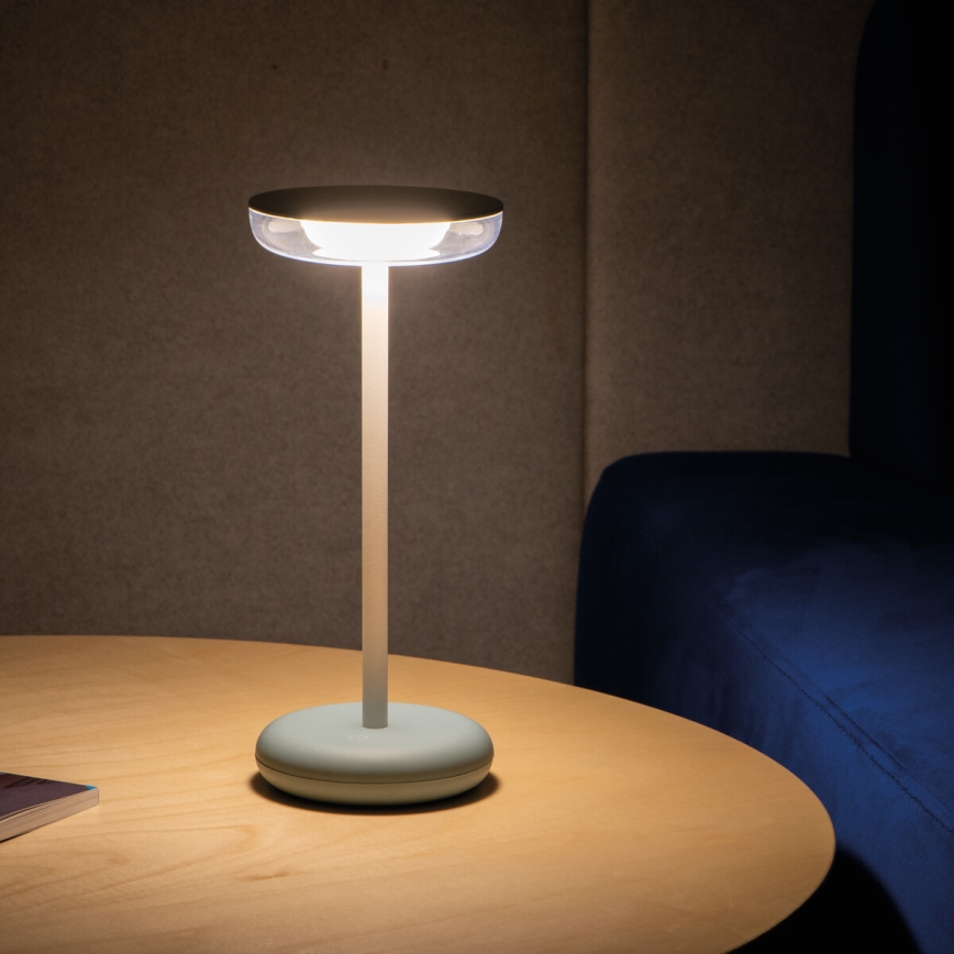Kanlux 37312 - LED Dimmable rechargeable lamp FLUXY LED/1,7W/1800 mAh IP44 blue