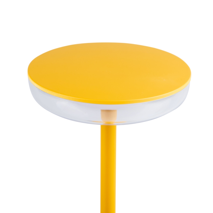 Kanlux 37314 - LED Dimmable rechargeable lamp FLUXY LED/1,7W/1800 mAh IP44 yellow