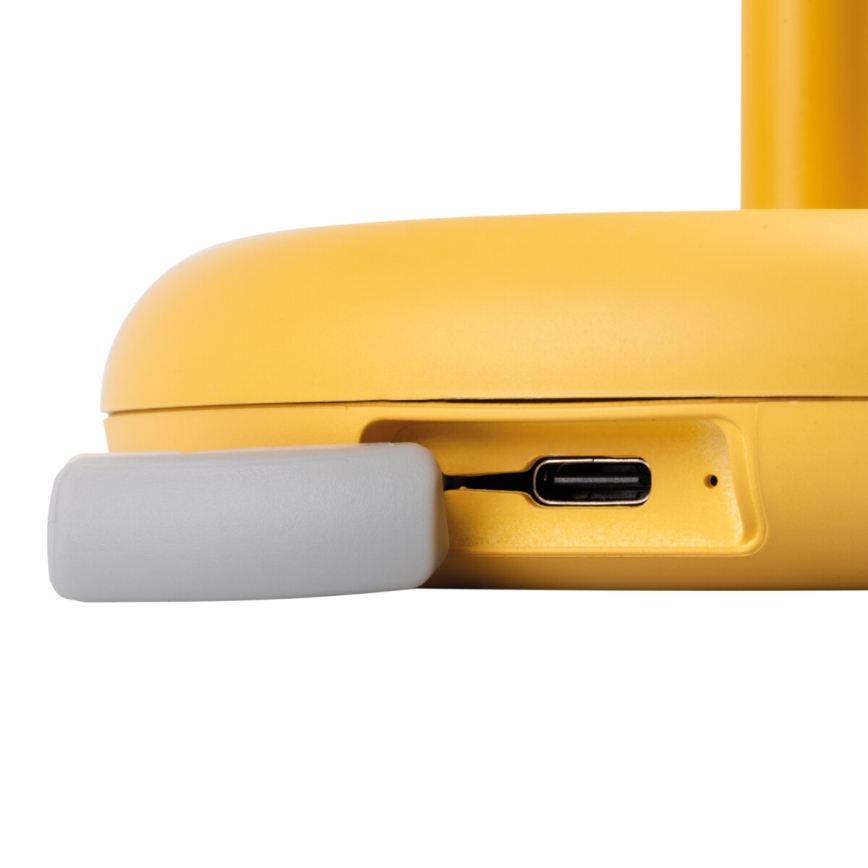 Kanlux 37314 - LED Dimmable rechargeable lamp FLUXY LED/1,7W/1800 mAh IP44 yellow