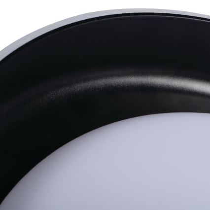 LED Ceiling light NIFU LED/17,8W/230V d. 43 cm white/black