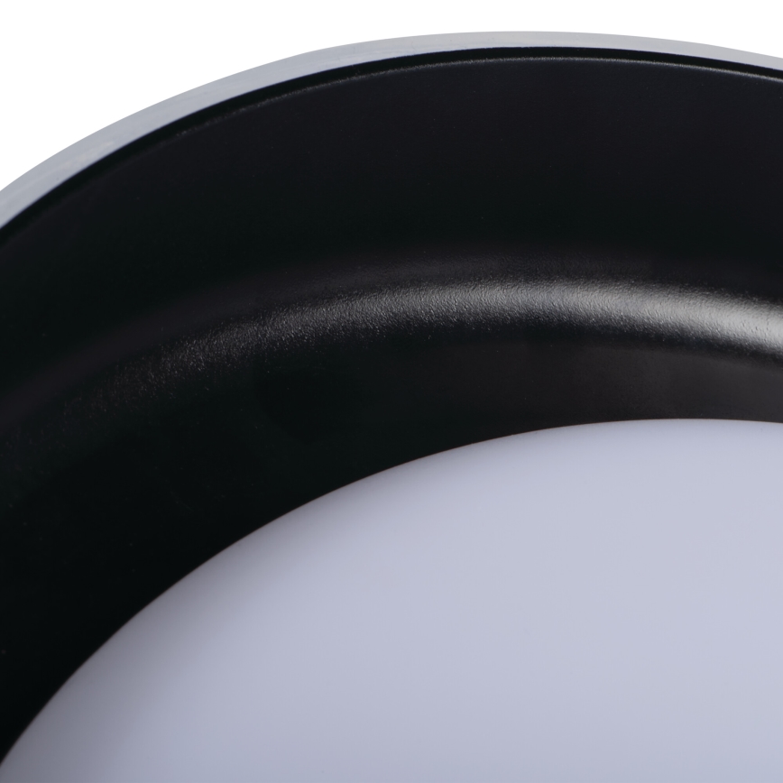 LED Ceiling light NIFU LED/17,8W/230V d. 43 cm white/black