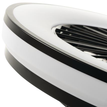 LED RGBW Dimmable ceiling light with a fan PLAVE LED/48W/230V 3000/4000/6500K + remote control