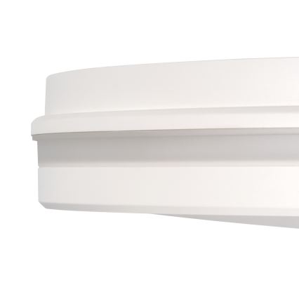 LED Outdoor ceiling light BENO E LED/12W/230V 3000/4000/6500K d. 20 cm IP65 white