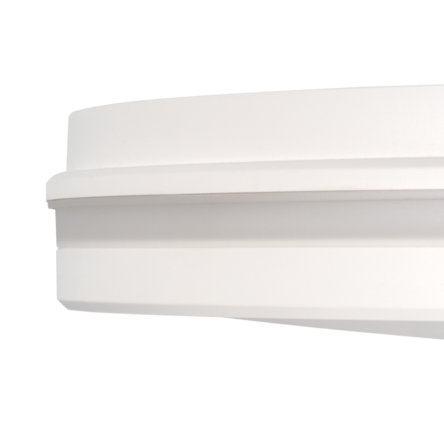 LED Outdoor ceiling light BENO ECO LED/20W/230V 3000/4000/6500K d. 20 cm IP65 white
