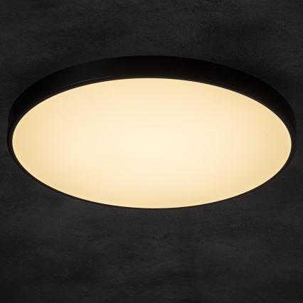 LED Dimmable ceiling light PLAFON LED/20W/230V 3000-6500K Wi-Fi black