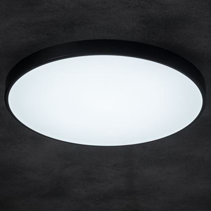 LED Dimmable ceiling light PLAFON LED/20W/230V 3000-6500K Wi-Fi black