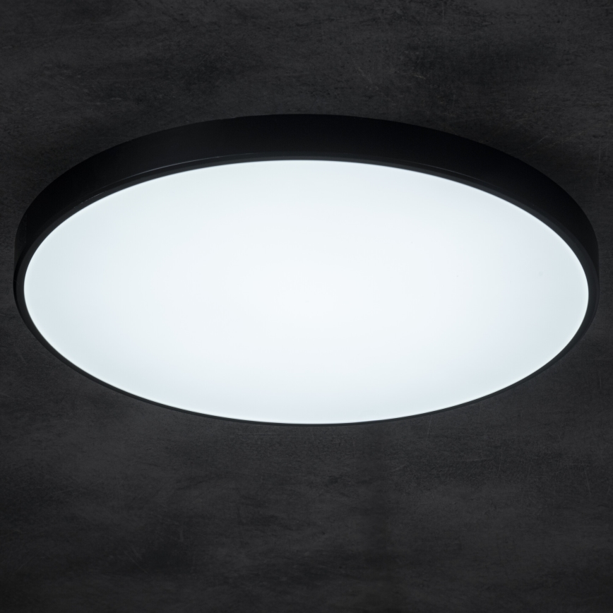 LED Dimmable ceiling light PLAFON LED/20W/230V 3000-6500K Wi-Fi black