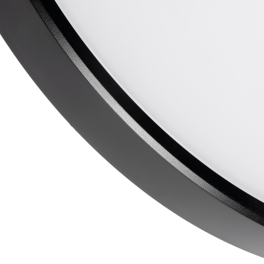 LED Dimmable ceiling light PLAFON LED/20W/230V 3000-6500K Wi-Fi black