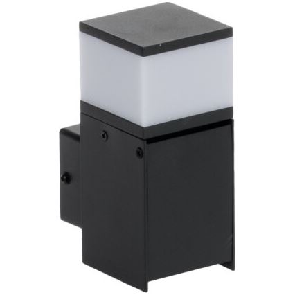 Outdoor wall light with a socket DASTEN 1xG9/11W/230V IP44 black