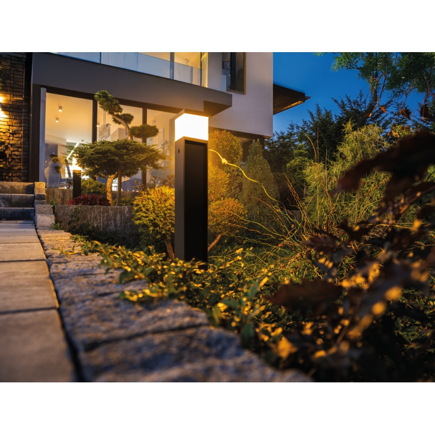 Outdoor lamp DASTEN 1xG9/11W/230V 50 cm IP44 black