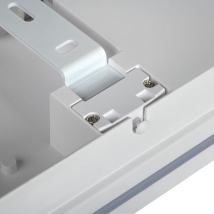 LED Outdoor ceiling light with motion sensor BENO LED/12/18W/230V 3000/3500/4000K IP65 white angular
