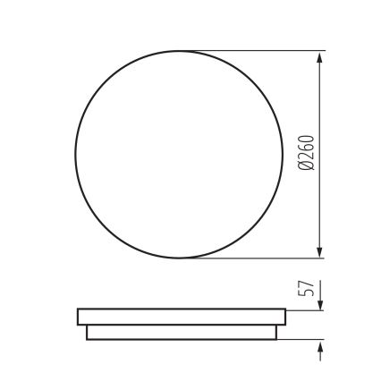 LED Outdoor ceiling light with motion sensor BENO LED/24/30W/230V 3000/3500/4000K IP65 anthracite round