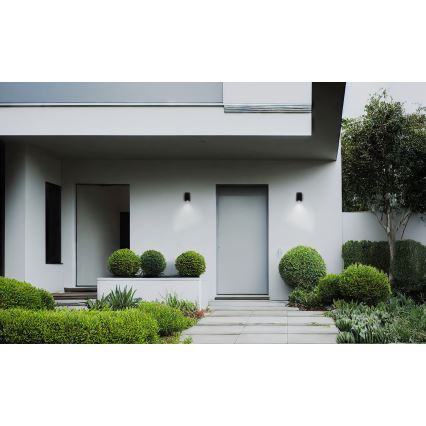Outdoor wall light ZEVI 1xGU10/10W/230V IP54 anthracite