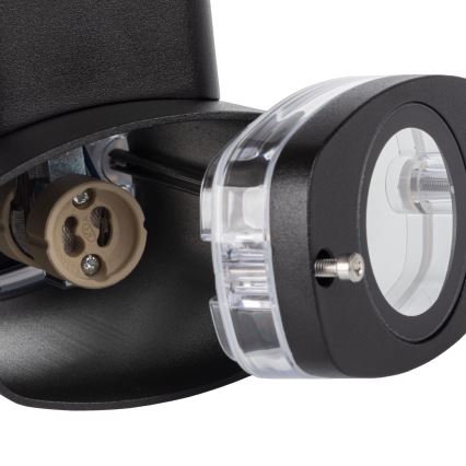 Outdoor wall light ZEVI 1xGU10/10W/230V IP54 anthracite