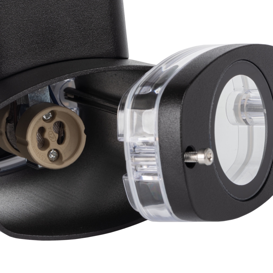 Outdoor wall light ZEVI 1xGU10/10W/230V IP54 anthracite