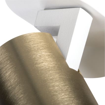 Spotlight LAURIN 3xGU10/10W/230V brass/white