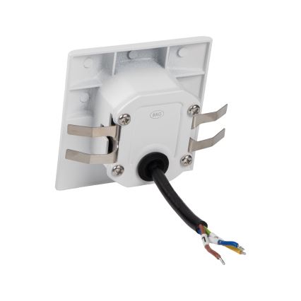 EXIN LED Staircase Light with Motion and Twilight Sensor LED/2,5W/230V 3000K IP65 White Square