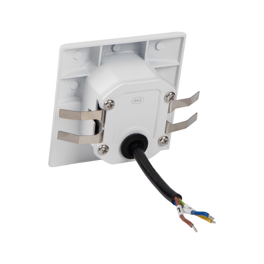 EXIN LED Staircase Light with Motion and Twilight Sensor LED/2,5W/230V 3000K IP65 White Square