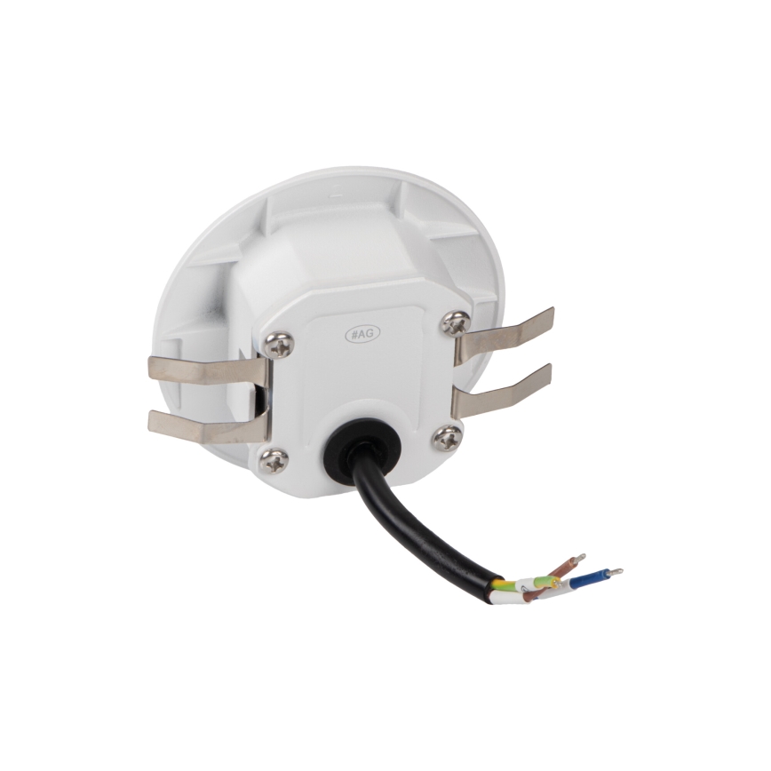 EXIN LED stair light with motion and dusk sensor LED/2,5W/230V 4000K IP65 white, round