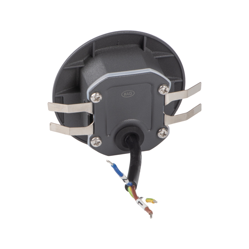 LED staircase light with motion and dusk sensor EXIN LED/2,5W/230V 4000K IP65 anthracite round