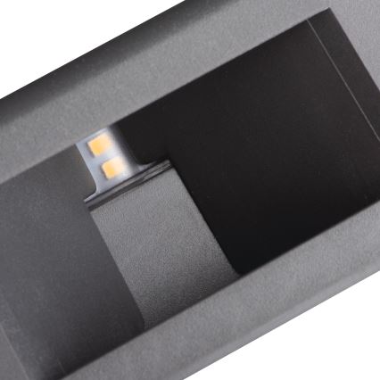 REFAZI LED Outdoor Wall Light, 6W, 230V, IP54, Anthracite