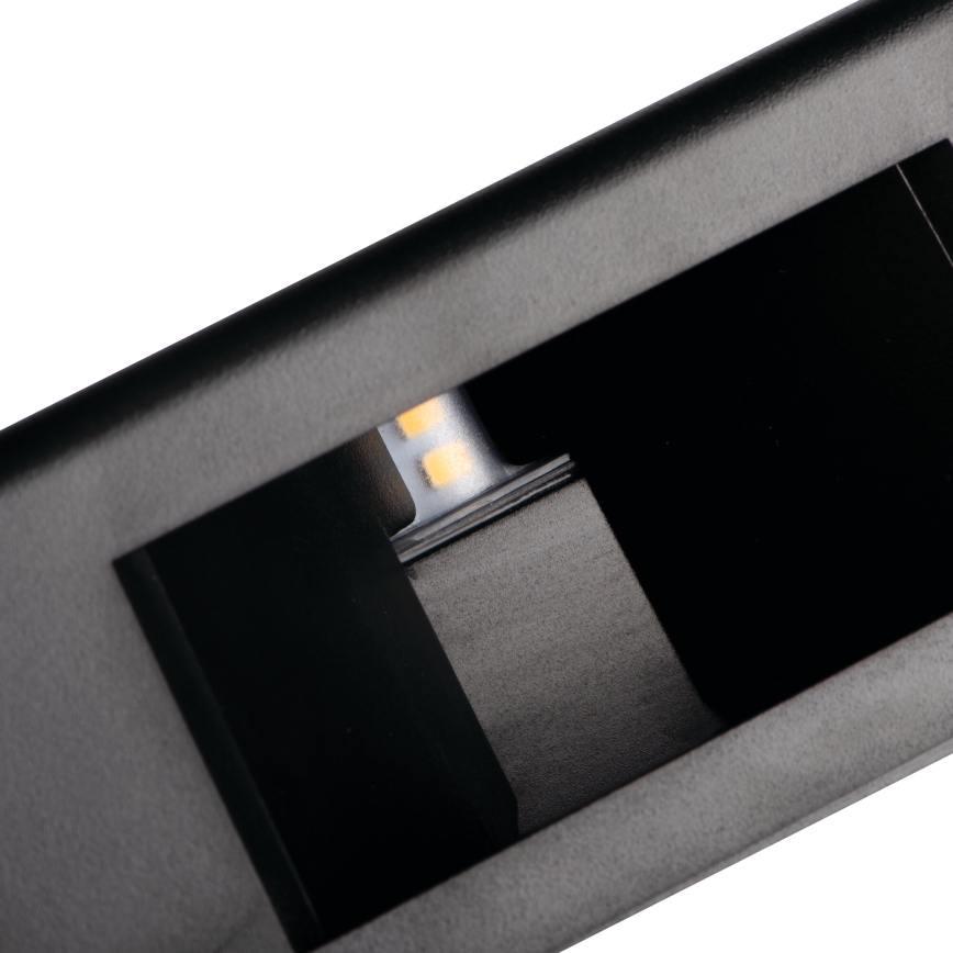 LED Outdoor Wall Light REFAZI LED/6W/230V IP54 Black