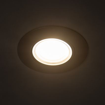 FIZU LED Recessed Ceiling Light 4W/230V 3000/4000/6500K Black