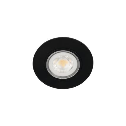 FIZU LED Recessed Ceiling Light 4W/230V 3000/4000/6500K Black