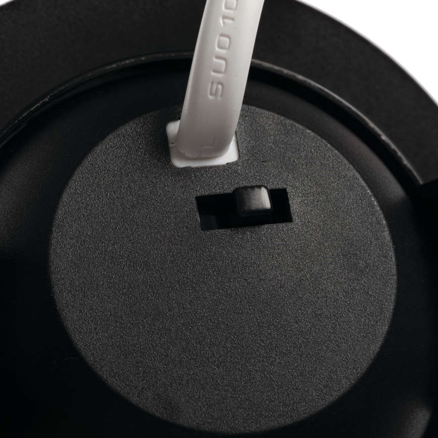 FIZU LED Recessed Ceiling Light 4W/230V 3000/4000/6500K Black