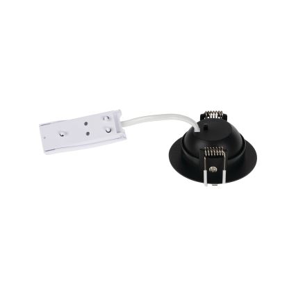 FIZU LED Recessed Ceiling Light 4W/230V 3000/4000/6500K Black