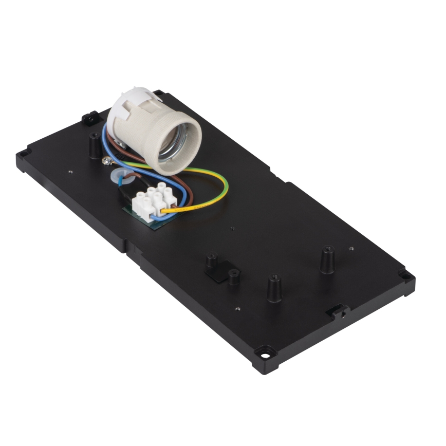 LERTO Outdoor Wall Light 1xE27/15W/230V IP54 Black