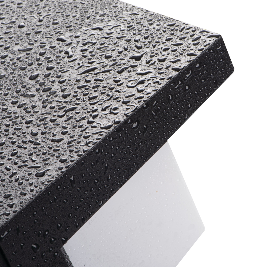 LED Outdoor Wall Light LERTO LED/12W/230V IP54 Black