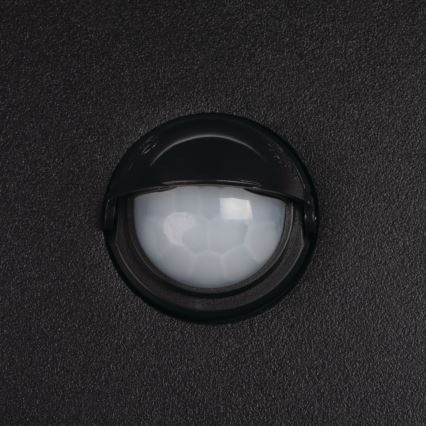 XERTO LED 20W Outdoor Wall Light with Motion and Dusk Sensor, 230V, 3000/4000/6500K, IP44, Black