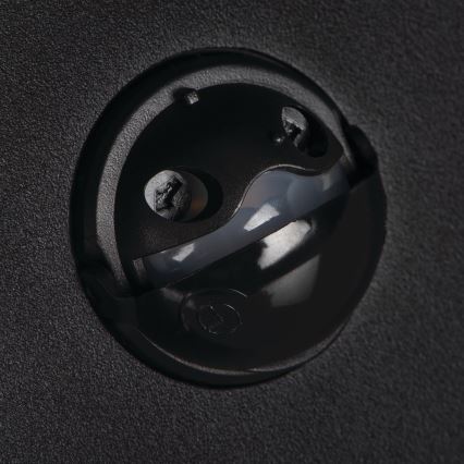 XERTO LED 20W Outdoor Wall Light with Motion and Dusk Sensor, 230V, 3000/4000/6500K, IP44, Black