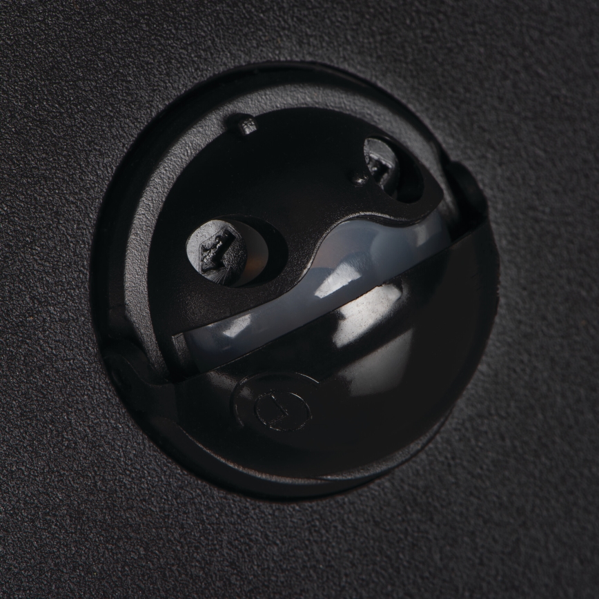 XERTO LED 20W Outdoor Wall Light with Motion and Dusk Sensor, 230V, 3000/4000/6500K, IP44, Black