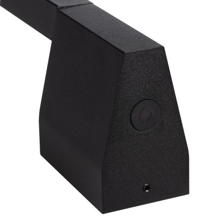 LED Outdoor Wall Light YALTE LED/9W/230V 3000/4000/6500K 61,5 cm IP54 Black