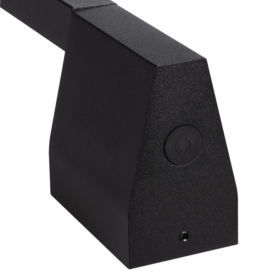 YALTE LED Outdoor Wall Light, 12W/230V, 3000/4000/6500K, 123 cm, IP54, Black